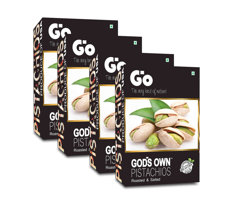Go California Pistachios | Roasted and Salted | Pista