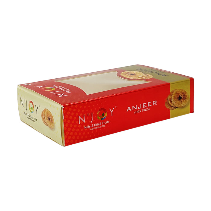 NJoy Premium Vacuum Packed Figs | Rich Source Of Fibre, Calcium And Iron Anjeer 250G