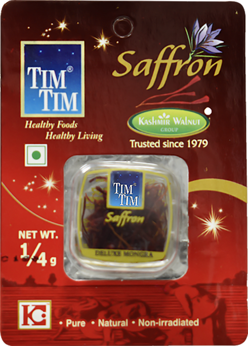 Tim Tim Premium Broken Walnuts Kernels 500g (250X2) + Get Pure Kashmiri Saffron Quarter Gram FREE