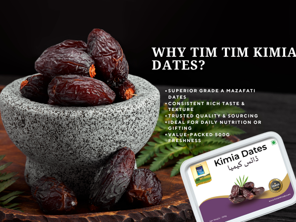 Kimia Dates | Premium Fresh Dates | High Fiber, Antioxidants