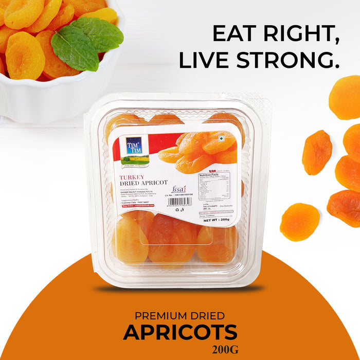 Cracker's Amber Halves Kashmiri Walnuts Kernels Without Shell, 500g (250g X 2) + Get Tim Tim Premium Apricots (200g) FREE