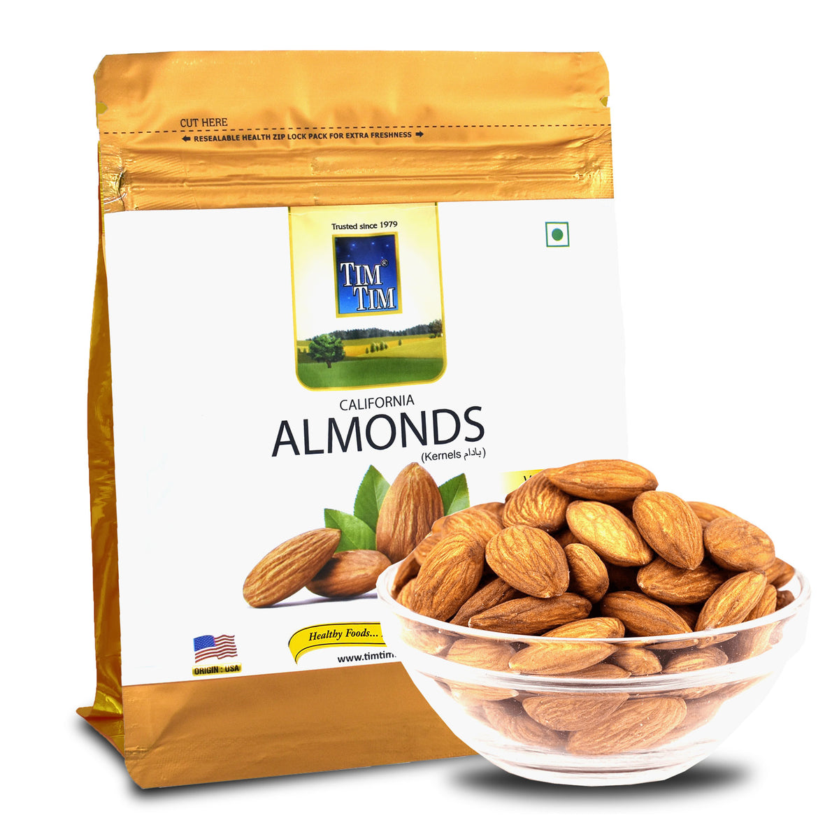 Tim Tim California Almonds | Premium Almonds | Best price Almonds In ...