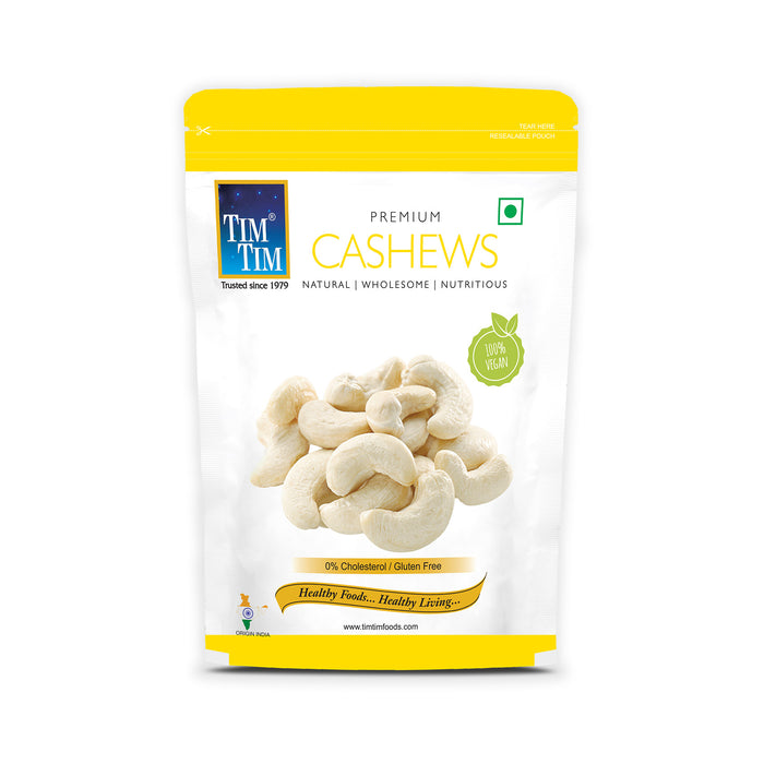 Buy Cashews 1Kg (200g X 5) & Get Pumpkin Seeds 200g worth Rs. 199/-  FREE