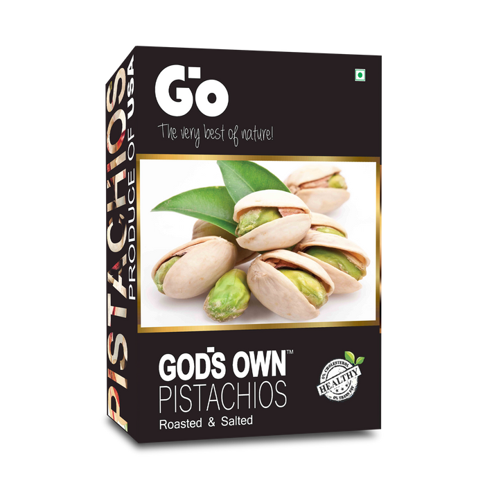 Go California Pistachios | Roasted and Salted | Pista