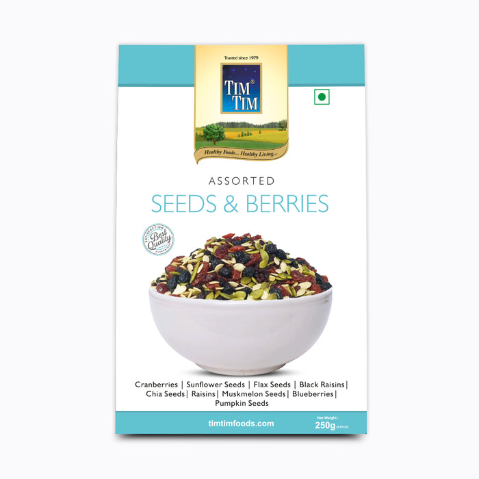 Tim Tim Foods Assorted Seeds & Berries 250g