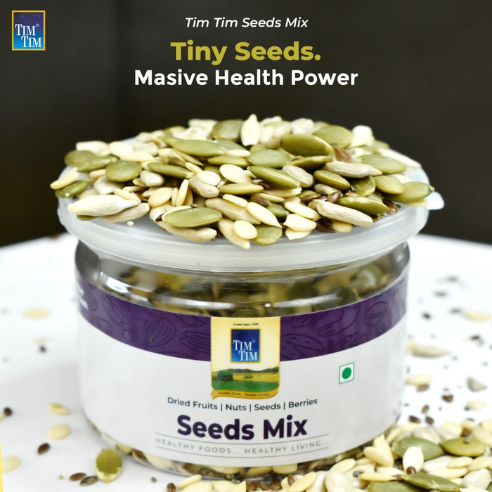 Combo Pack of 3-Jars | Seeds Mix | Breakfast Mix | Berry Mix, 100G each