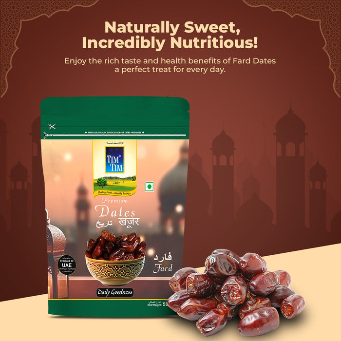 Tim Tim Fard Dates | Khajoor | No Added Sugar