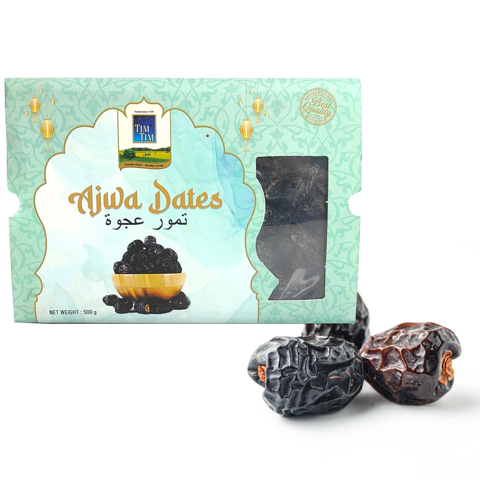 Premium Ajwa Dates | Fresh & Naturally Sweet Khajoor 500g