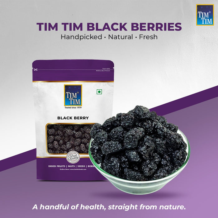 Tim Tim Black Berries – Natural Dried Berries for Healthy Living