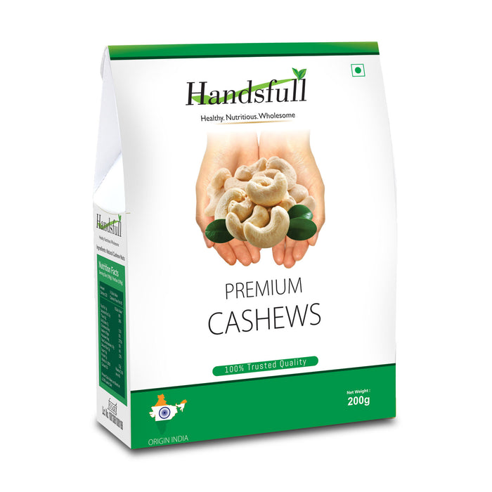 Handsfull Premium Cashew nuts | Kaju | Premium Dry Fruits